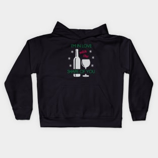 In Love With Wine Kids Hoodie